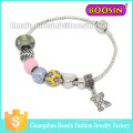 Pulseira Fashion Lucky Imitation 925 Prata Esterlina Charm